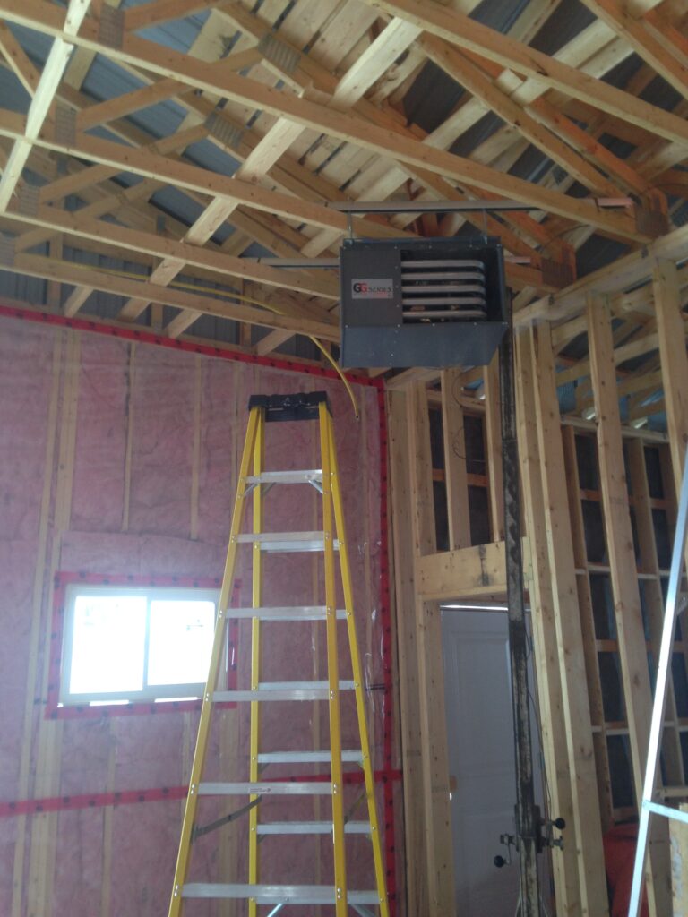 Unit Heater Installations in Barrie